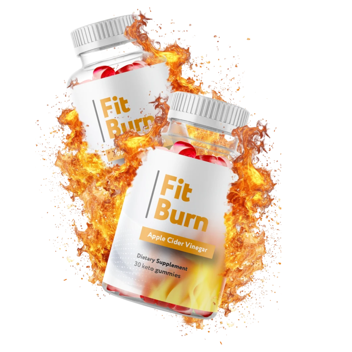 Official Fit Burn supplement bottle image